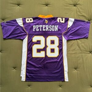 Minnesota Vikings Adrian Peterson Jersey Size Small